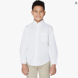 Camisa de vestir de manga larga con botones para niño